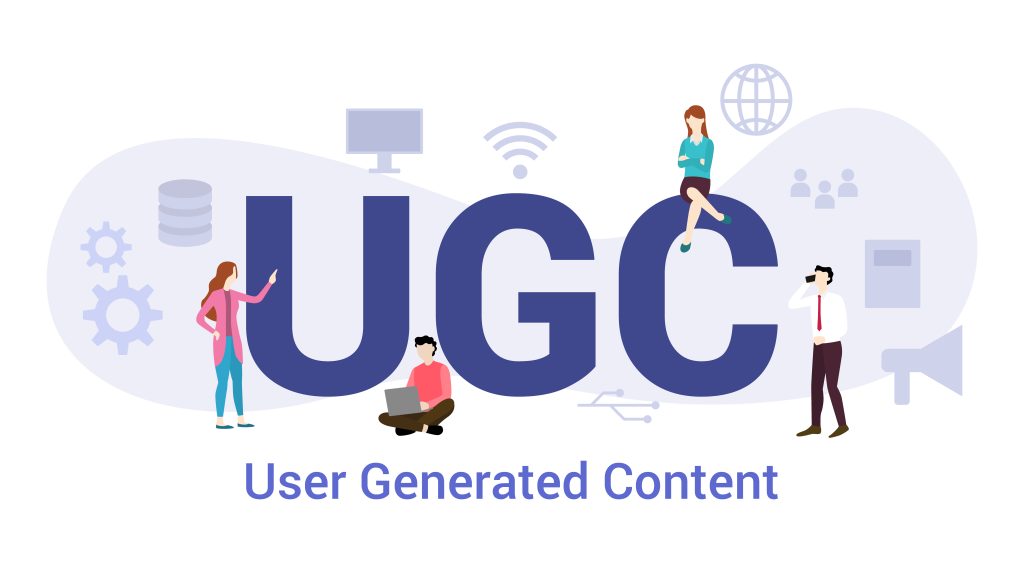 User generated content markering